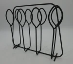 Good Supplier Black Metal Modern Shoes Hooks Slipper Stand For Household