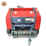 grass hay baler machine mini round baler for sale