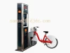 Green travel healthy cycling public share bike bicycle rental management system with bicycle tracking