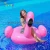 Import Guangzhou Manufacturer inflatable flamingo pool float, inflatable swimming float from Hong Kong