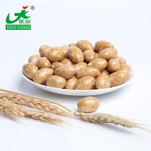HACCP, BRC, HAHAL, FAD Certificated Wholesale of Wasabi Coated Peanut healthy food snacks