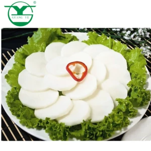 HACCP Certification Frozen vegetables of white radish round cut
