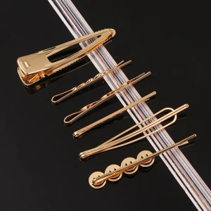 Hair Clip Set For Women Hair Pins for Girls Hair Accessories Gold And Color Silver Pearl Alligator Clips hairgrips