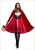 Import halloween costumes for women  cosplay little red riding hood fantasy game 2pcs dress from China