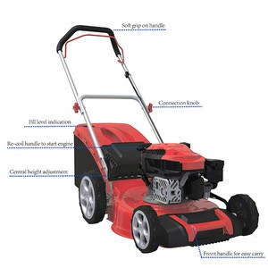 hand push gasoline lawn mower with engine power 3.35HP
