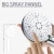 Import handheld shower water save shower head from China