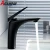 Import Handle Single Lever in Black Solid Brass New Kitchen Faucet Hot Cold Water Mixer Tap Bathroom Faucet Basin Mixer Faucet from China