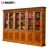 Import HAOSEN 0806A study room Office Home Use Four doors classic bookcase storage cabinet wood book cupboard from China