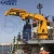 Import HAOYO 3ton Hydraulic Folding Offshore Board Ship Marine Floating Crane from China