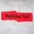 Import Happy Birthday party supply decoration Birthday girl princess sash Birthday party Shoulder strap high quality belt from China