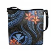 Hawaiian Polynesian Tribal Hibiscus Flower Womens Bag Handbag Casual Tote Fashion Shoulder Bags Ethnic Design Purse
