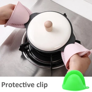 Heat Proof Kitchen Hand Protective Silicon Tools for 2020 Stay At Home Kitchen Cooking Tools  Silicone Kitchen Product Clip