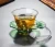 Import heat resistance reusable color glass cup glass tea cup and saucer from China