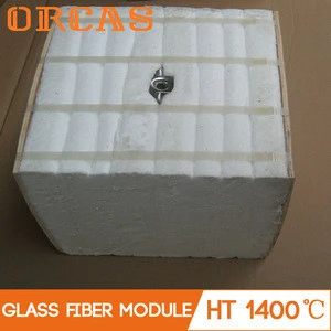 Heat resistant insulation 1400 ceramic fiber module