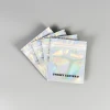Heat Sealed Packaging Clear Front Holographic Back Plastic Zipper plastic bag
