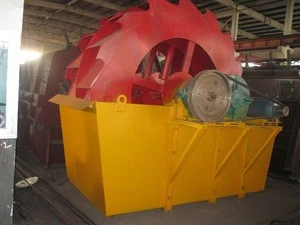 High efficiency low price wheel sand washing machine for building material