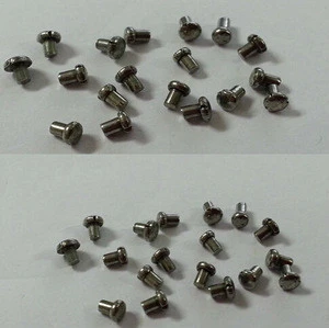 High fusing point and hardness and hardness Pure 99.95% Molybdenum carbide rivets