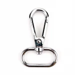 High Performance D Shaped Snap Hook Swivel Snap Hook Fashion Metal Snap Hook