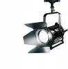 High power black LED Fresnel Light for indoor studio and video with high CRI and barndoor
