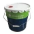 High quality 5 gallon metal pail metal tin paint pail bucket with flower lid