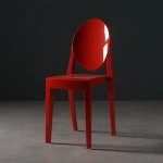 High Quality Acrylic White Plastic Ghost Chair For The Bar