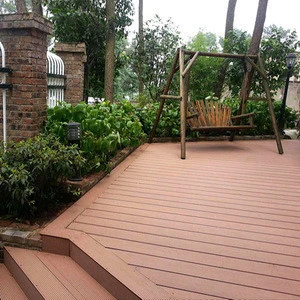 high quality anti-slip waterproof outdoor wpc decking flooring