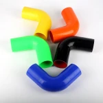 High Quality auto industrial 90 degree high temperature silicone rubber hose