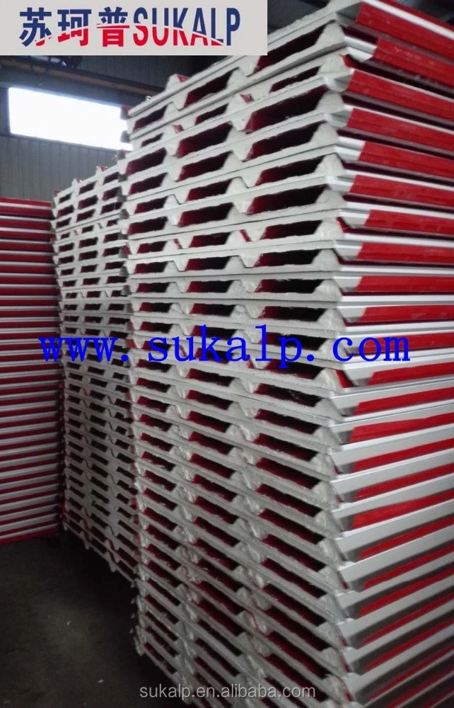 HIGH QUALITY Color-coated Steel Roof Sandwich Panel Board