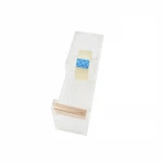 High quality cute transparent adhesive tape holder acrylic tape dispenser with fashion design