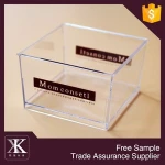 High quality! Disposable plastic suqare mousse cups