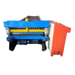 high quality durable iron sheet rolling machine / metal roof sheet roll forming machines