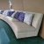 Import High quality hotel modern fabric sofa pure color simple hotel sofa from China