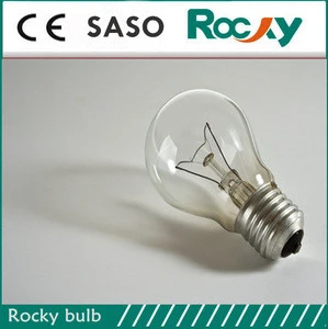 High quality incandescent bulb E27 100w 60w 40w
