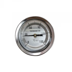 High-quality industrial stainless steel temperature bimetallic thermometer