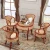 Import High Quality Living Room furniture  Rattan Cane Coffee table And Chairs from China