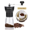 High quality manual coffee bean powder machine hand cranking coffee grinder