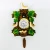 Import High quality Nordic style resin hand painted cuckoo clock  for home resin  fridge clock wall customized  3d animal cuckoo clock from China