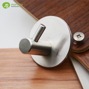 High quality Round Stainless Steel Wall mount Coat robe Hook