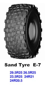 High quality sand truck tire 24r20.5 24R21
