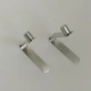 High Quality Stainless Steel One Solid Rivet Button Flat V Shape Spring Clip for Tent