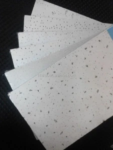 high quality suspended ceiling mineral fiber 60*60 ceiling tiles