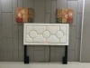 High quality upholstered queen size home bedroom furniture headboard