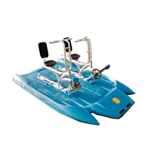 High Quality Water Park Play Equipment 2 Person Water Bike Pedalo Boat
