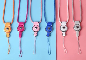 High quality wholesale with clips security neck key ring ID card mobile phone lanyard straps