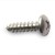 Import high strength round head carbon steel self tapping screw from China
