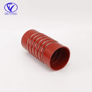 high strength wire reinforced straight silicone hose for automotive