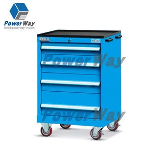 Hight quality trolley tool cabinet of powerway manufactory