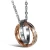Import His and Her Anniversary Gift Stainless Steel Jewelry Couple Necklace Set from China