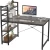 Import Home Computer Desk with Shelves Modern Writing Study Desk with Storage Shelf from China