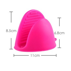 Home Kitchen Baking Silicone Glove Nonslip Heat Resistant Cooking Pinch Grips Mini Oven Mitts
